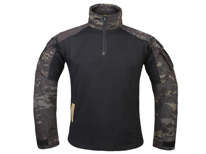 Тактическая боевая рубашка (Убакс) Gen3 Emerson Черный мультикамуфляж M - изображение 1