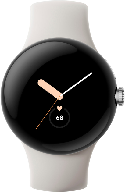 Смарт-часы Google Pixel Watch Polished Silver Case/Chalk Active Band EU [76063] - изображение 2