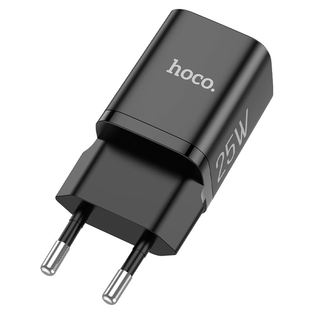 Мережевий зарядний пристрій Hoco N19 Rigorous PD25W Black (751966) [76052] - зображення 3