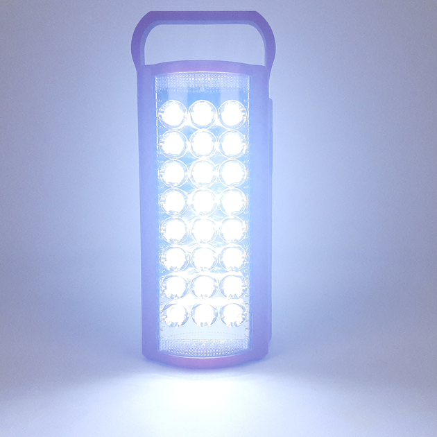 Светодиодный LED переносной светильник аккумуляторный 24 LED, 3000 mAh ...