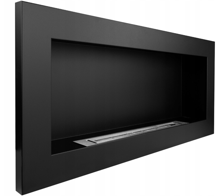 Биокамин настенный Fire Comfort 900x400x120 Черный матовый - изображение 3