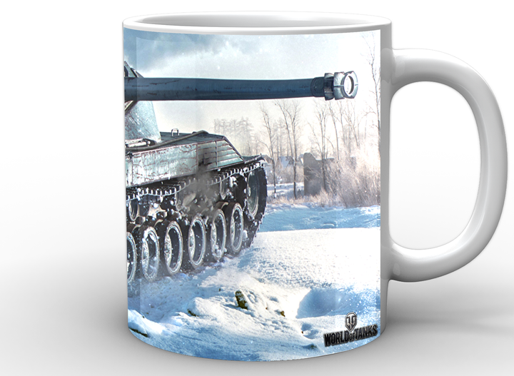 Кружка чашка World of Tanks Світ танків сніг WT.02.035 - Фото 1 Кружка чашка World of Tanks Світ танків сніг WT.02.035 - зображення 1