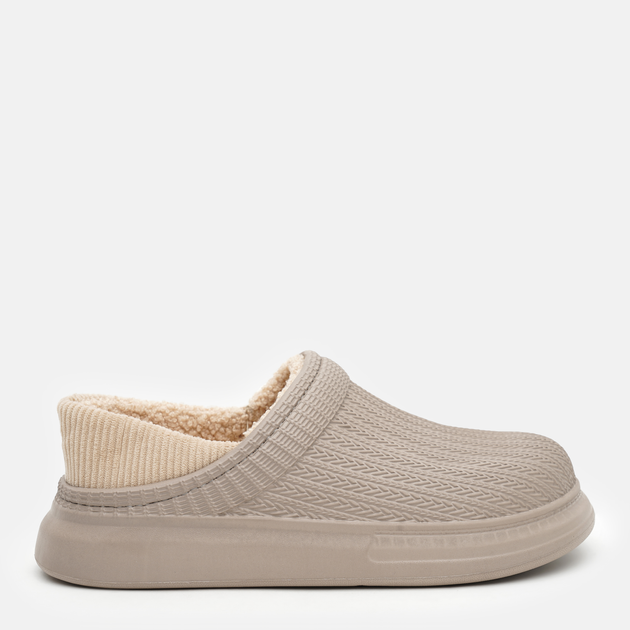 Женские сабо утепленные Dago M7001BE 38 24.5 см Бежевые (ROZ6400172499 ...