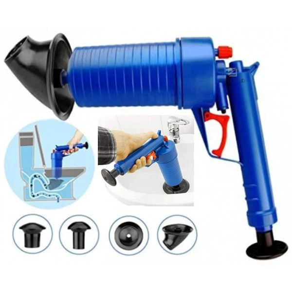 Вантуз для прочистки труб Drain Jet Синий пневматический очиститель ...