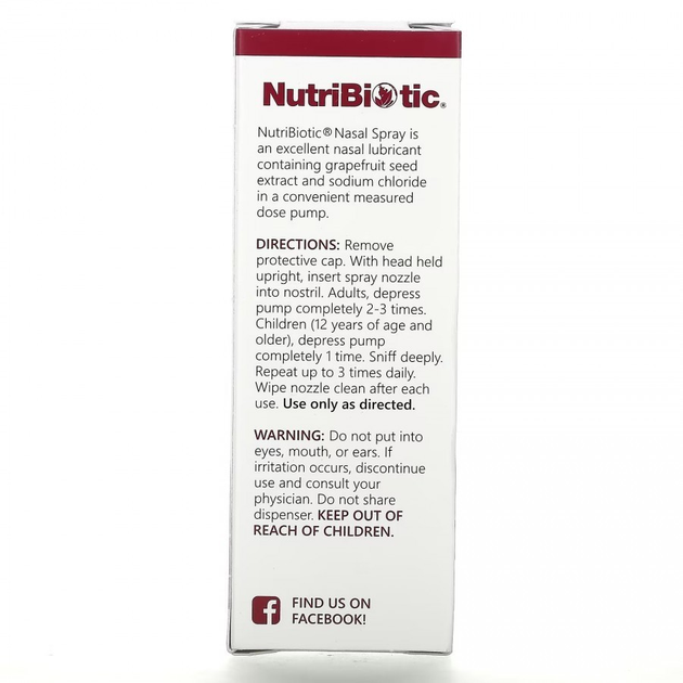 NutriBiotic, Назальний спрей, 29,5мл (NBC-01050) - зображення 2
