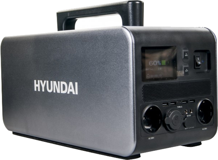 Зарядная станция Hyundai HPS-1100 1075Wh 1000W (8435528105685) – фото,  отзывы, характеристики в интернет-магазине ROZETKA