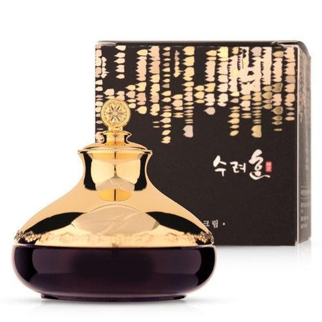 Ферментированный крем с черным женьшенем Sooryehan Black Ginseng Cream ...