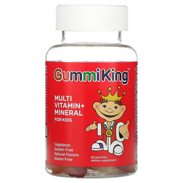 Мультивитамины и минералы для детей GummiKing Multi Vitamin Mineral For ...