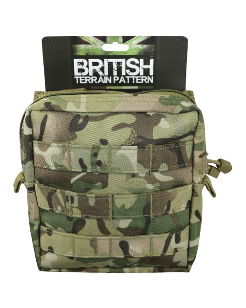 Підсумок тактичний KOMBAT UK Medium Molle Utility Pouch мультікам TR_kb-mmup-btp - зображення 1