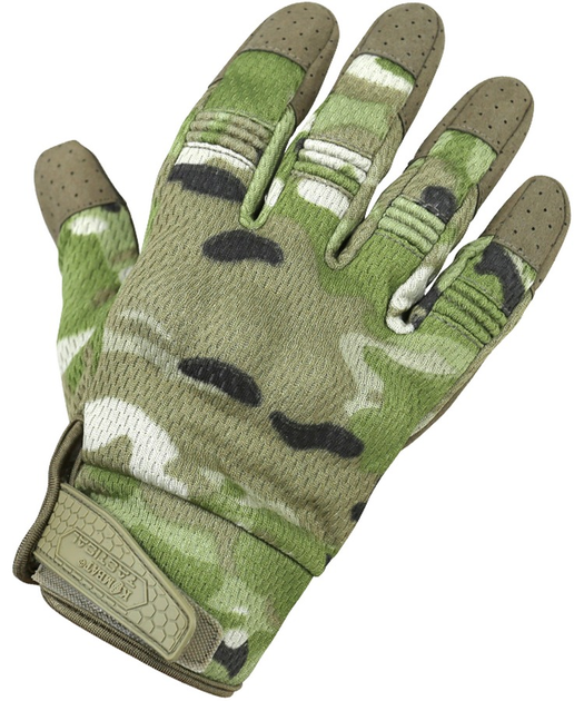 Тактические перчатки KOMBAT UK защитные перчатки L мультикам TR_kb-rtg-btp-l - изображение 1