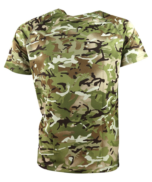 Футболка чоловіча військова тактична ЗСУ KOMBAT UK Operators Mesh T-Shirt XL мультікам TR_kb-omts-btp-xl - зображення 2