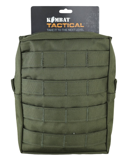 Підсумок тактичний KOMBAT UK Large Molle Utility Pouch оливковий TR_kb-lmup-olgr - зображення 1