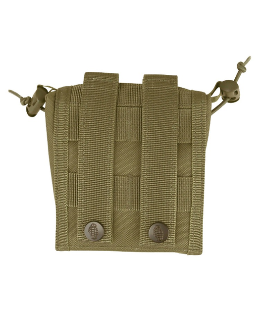 Подсумок тактический для проработанных магазинов KOMBAT UK Folding Ammo Dump Pouch койот TR_kb-fadp-coy - изображение 2