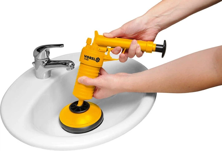 Помпа пневматическая (вантуз) для прочистки канализации, 63/135 мм ...