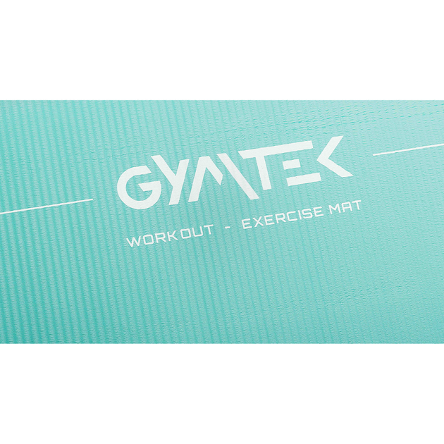 Килимок (мат) для фітнесу та йоги Gymtek NBR 1,5см салатовий - зображення 5