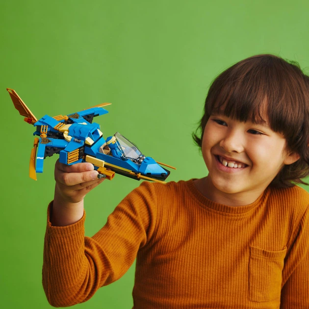Конструктор LEGO Ninjago Реактивний літак Джея EVO 146 деталей