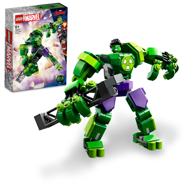 Конструктор LEGO Super Heroes Marvel Робоброня Халка 138 деталей (76241 ...