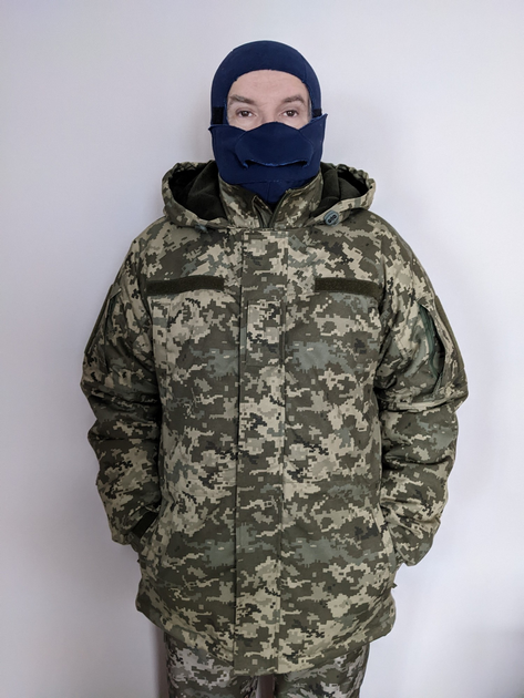 Куртка – бушлат військовий ЗСУ зимовий Піксель Розмір 54 - зображення 1