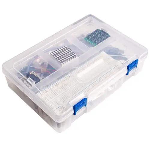 Стартовый обучающий набор-конструктор Arduino Starter Kit RFID на базе Uno R3 + кейс - Фото 1 Стартовый обучающий набор-конструктор Arduino Starter Kit RFID на базе Uno R3 + кейс - изображение 1