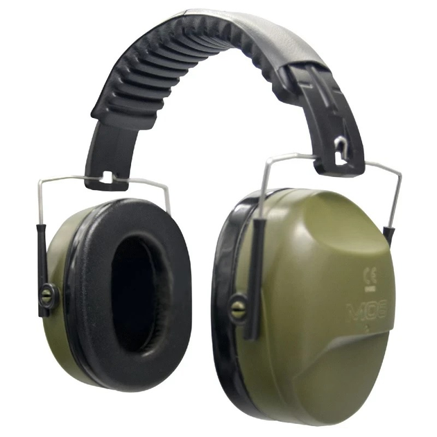 Пасивні навушники тактичні Earmor M06-A Зелений NRR 24 регульовані - зображення 1