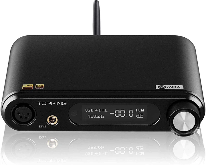 ЦАП із підсилювачем для навушників Topping DX5 Black – фото, відгуки ...