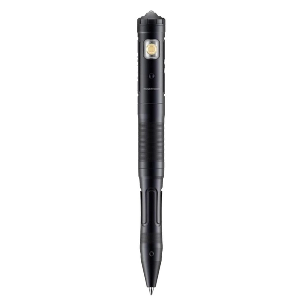 Тактична ручка Fenix ​​із ліхтариком чорна T6-Black - зображення 2