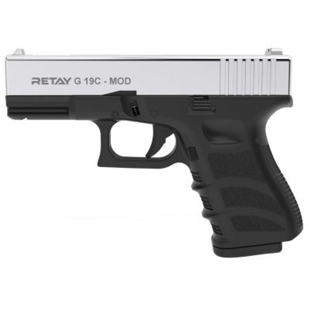 Стартовий пістолет Retay G 19C Nickel (X614209N) - зображення 1
