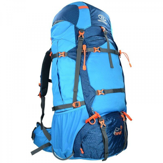 Рюкзак HIGHLANDER bushcraft Highlander Ben Nevis 85L Niebieski - зображення 1