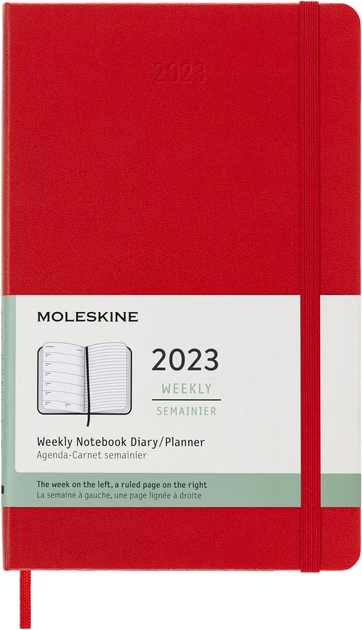 Еженедельник Moleskine Classic Planner 2023 13х21 см 144 страницы ...