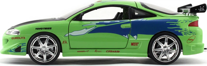 Машина металлическая Jada Форсаж Mitsubishi Eclipse (1995) 1:24