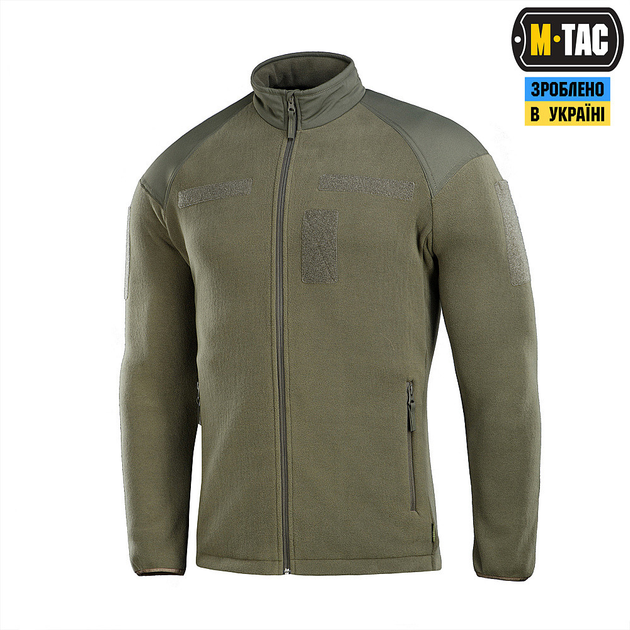Куртка M-Tac Combat Fleece Jacket Army Olive L/L (00-00009420) - изображение 1