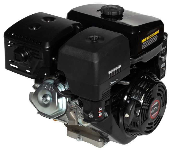 Двигун бензиновий Loncin G420FD (16 к. с., ел.стартер, шпонка 25 мм) - Фото 4 Двигун бензиновий Loncin G420FD (16 к. с., ел.стартер, шпонка 25 мм) - зображення 4