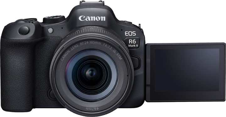 Фотоапарат Canon EOS R6 Mark II RF 24-105mm F4-7.1 IS STM Kit Black (5666C030AA) - зображення 8