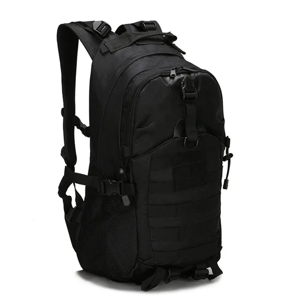 Мужской тактический рюкзак A19 на 30 л с креплением Molly, Черный - изображение 1
