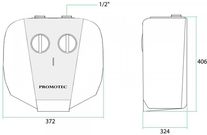 Бойлер PROMOTEC Compact GCU 1515 M53 SRC - зображення 2