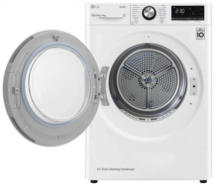 Сушильный автомат LG DC90V9V9W - изображение 4