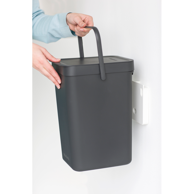 Ведро для мусора Brabantia Sort&Go 12 л (109805) - Фото 5 Ведро для мусора Brabantia Sort&Go 12 л (109805) - изображение 5