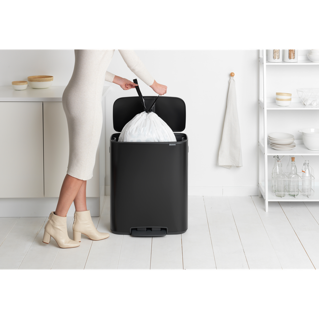 Бак для сміття Brabantia Bo Pedal Bin 60 л (211362) - Фото 8 Бак для сміття Brabantia Bo Pedal Bin 60 л (211362) - зображення 8