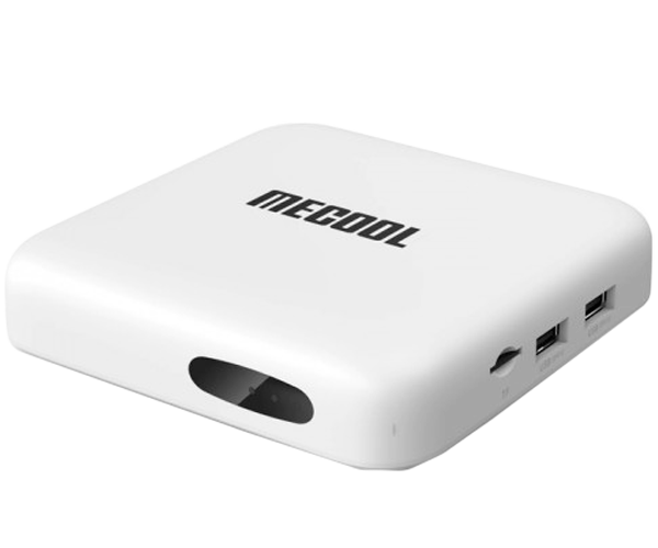 HD медіаплеєр багатофункціональний (смарт ТВ приставка) Mecool KM2 (2GB/8GB) білий (KM2-2-8_2670) - зображення 4