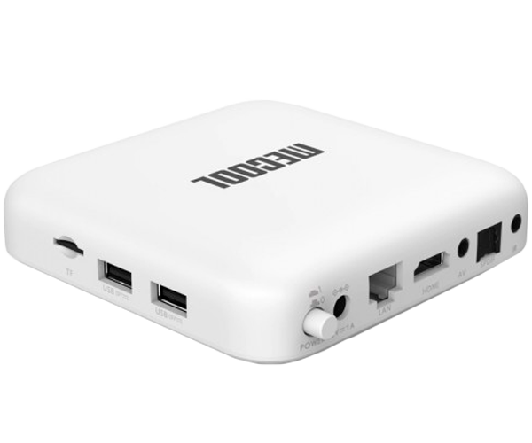 HD медіаплеєр багатофункціональний (смарт ТВ приставка) Mecool KM2 (2GB/8GB) білий (KM2-2-8_2670) - зображення 5