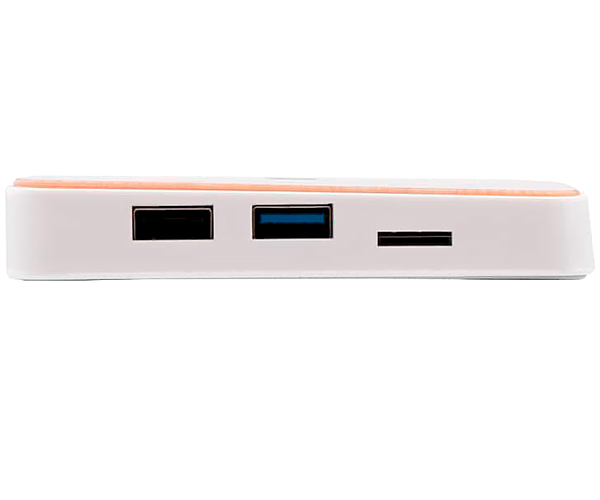 Приставка Smart TV стационарный медиаплеер (смарт ТВ приставка) Mecool KM6 Deluxe (4GB/32GB) бежевый (KM6-Deluxe-4-32_3550) - изображение 5