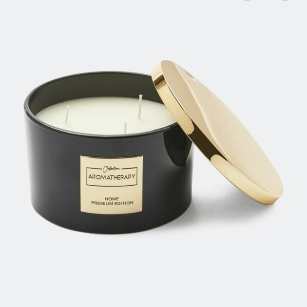 Свеча ароматическая AROMATHERAPY HOME свеча длительного горения с 3 ...