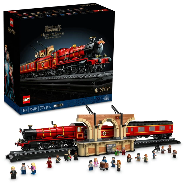 Zestaw klocków LEGO Harry Potter Ekspres do Hogwartu edycja kolekcjonerska 5129 elementów (76405) - obraz 2