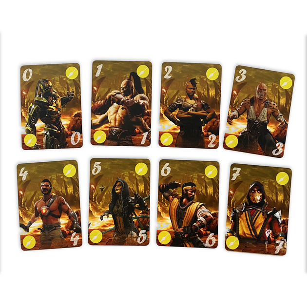 Настольная игра PLAYROOM UNO. Mortal Kombat (УНО Мортал Комбат) - изображение 6