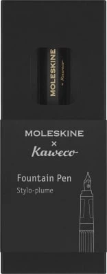 Чорнильна ручка Moleskine x Kaweco Синя М Чорний корпус (8056598854909) - зображення 4