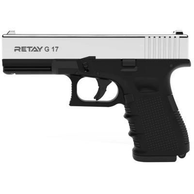 Стартовий пістолет Retay G17 Nickel (X314209N) - зображення 1