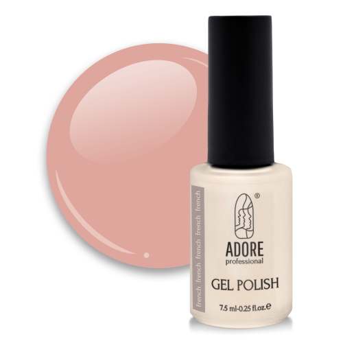 Гель-лак для ногтей ADORE French Gel Polish F-10 Lacquer 7.5 мл - Фото 1 Гель-лак для ногтей ADORE French Gel Polish F-10 Lacquer 7.5 мл - изображение 1