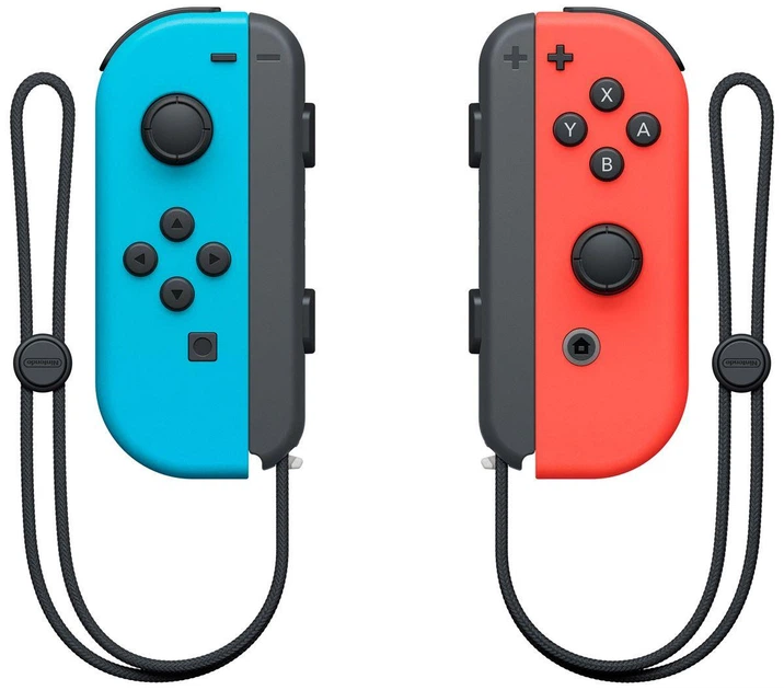 Комплект джойконов для Nintendo Switch (красный и синий) – фото