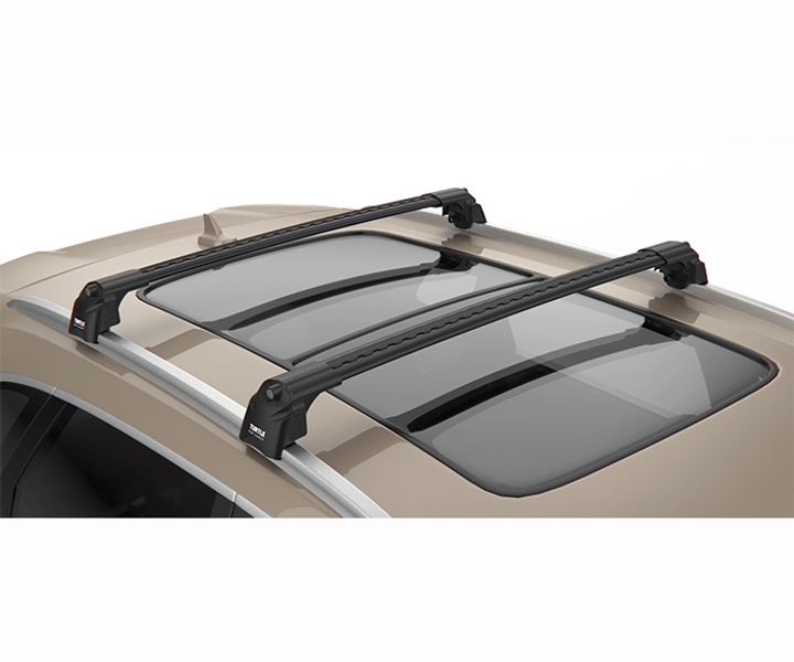 Рейлинги для автомобиля KIA SPORTAGE (2016-2022) с боковым резьбовым креплением под багажники АПС
