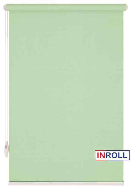 Ролета тканевая INROLL Есо-Mini Plus 55х165 см Len Светло-мятный 2073 - Фото 3 Ролета тканевая INROLL Есо-Mini Plus 55х165 см Len Светло-мятный 2073 - изображение 3